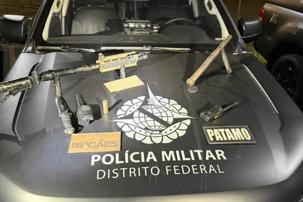 Adolescente é apreendido com duas armas artesanais em Vicente Pires