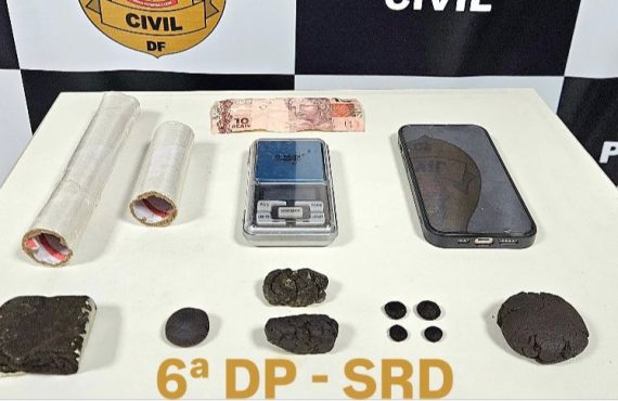 PCDF prende suspeitos por tráfico de drogas durante ação em Vicente Pires